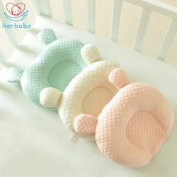Herbabe 100% Cotton Baby Pillow Newborn Animal Shape Baby Prevent Flat Head Cushion Infant Nursing Pillows Toddler Sleep Pillow Herbabe 100% Cotton Baby Pillow Newborn Animal Shape Baby Prevent Flat Head Cushion Infant Nursing Pillows Toddler Sleep Pillow
