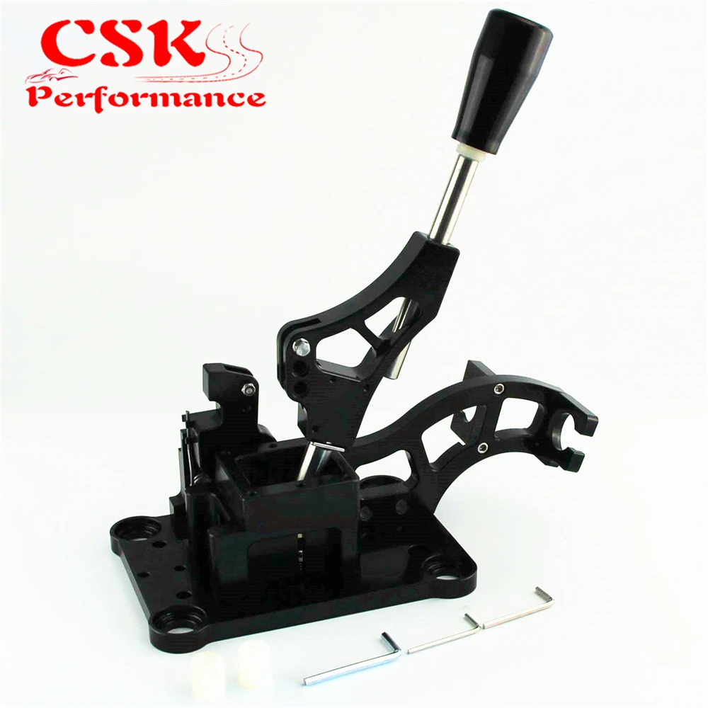 

Manual Billet Shifter Box W/ Gear Knob Fits For Acura RSX Civic K-swap EG EK DC2 EF