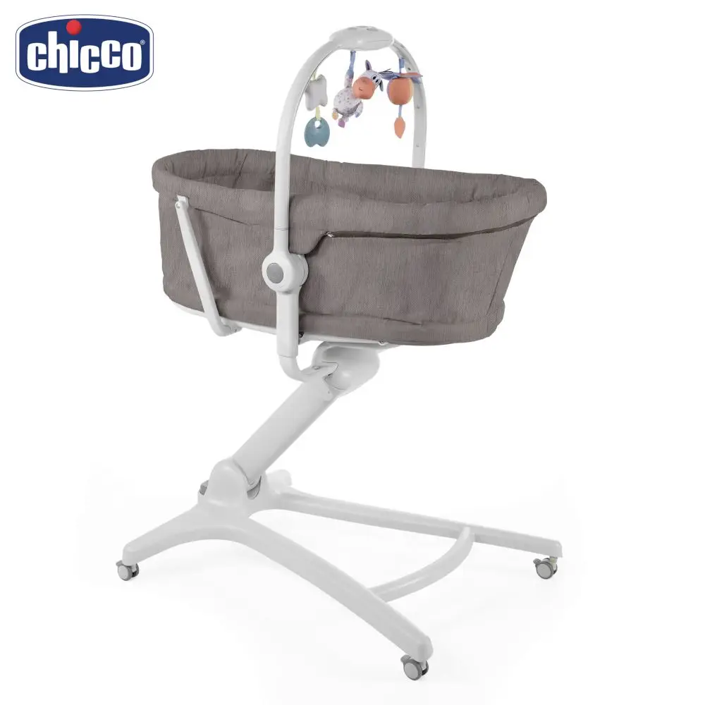 Кроватка-стульчик Chicco Baby Hug 4-в-1 Aquarelle - Цвет: Legend