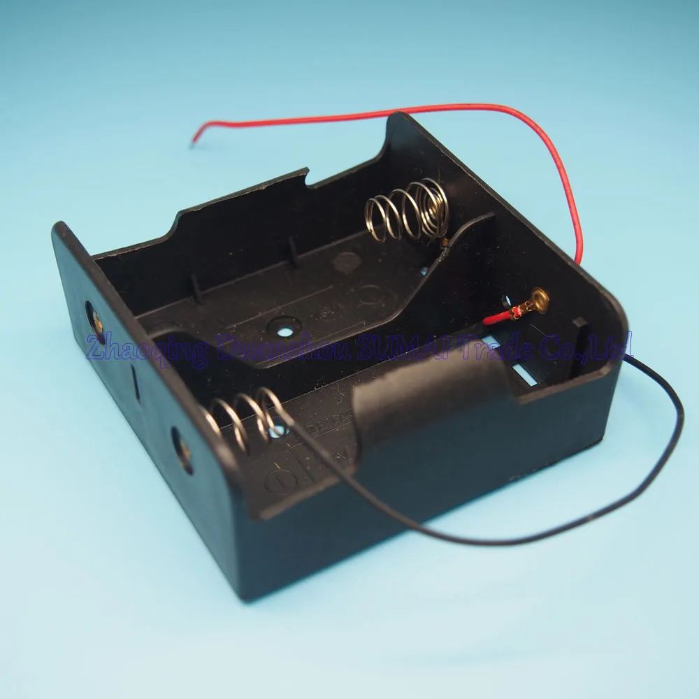 5pcs/lot 2* size D Battery Case / 2x size D battery for size D batteries Free shippingin