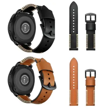 

Genuine Leather Watch Strap Replacement Watch Band for Samsung S3/Gear46MM Moto360 Huawei Watch GT 3B26