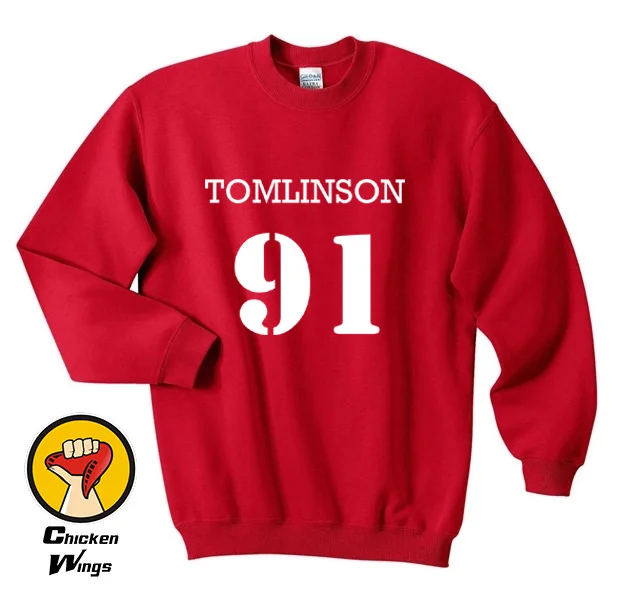 Louis Tomlinson 91 Sweatshirt One Direction 1D Crewneck Sweatshirt Unisex More Colors-C822