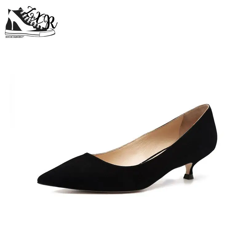 

Original Intention Women Pumps Popular Pointed Toe Spike Heels High-qulaity Colors Shoes Woman Plus Us Size 34-39