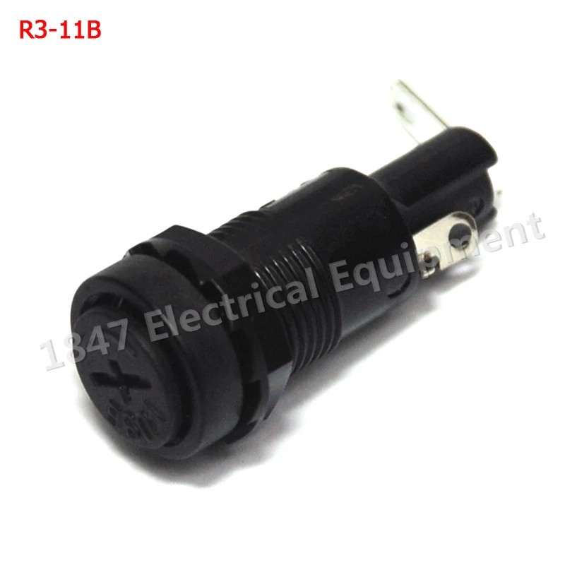 R3 11B R3 11 Fuse Holder Base 10A 250V For 5x20mm Fusefuse holder10a