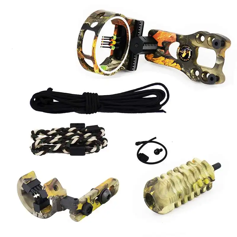 Topoint TP1000 Archery Upgrade Combo Bow Sight Kits Arrow Rest