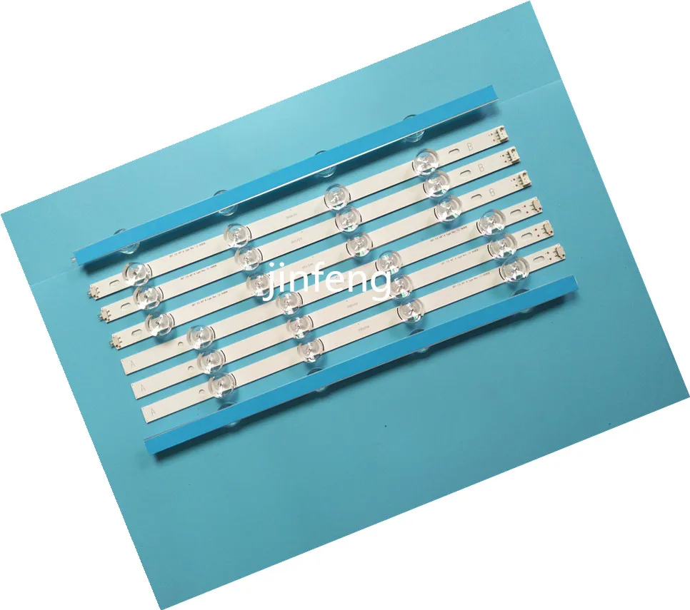 

New Kit 8 PCS LED Backlight strip For LG 40LF630V 40LF570V INNOTEK 40 DRT4.0 DRT 4.0 3.0 40 inch A B SVL400 6916L-0885A 0