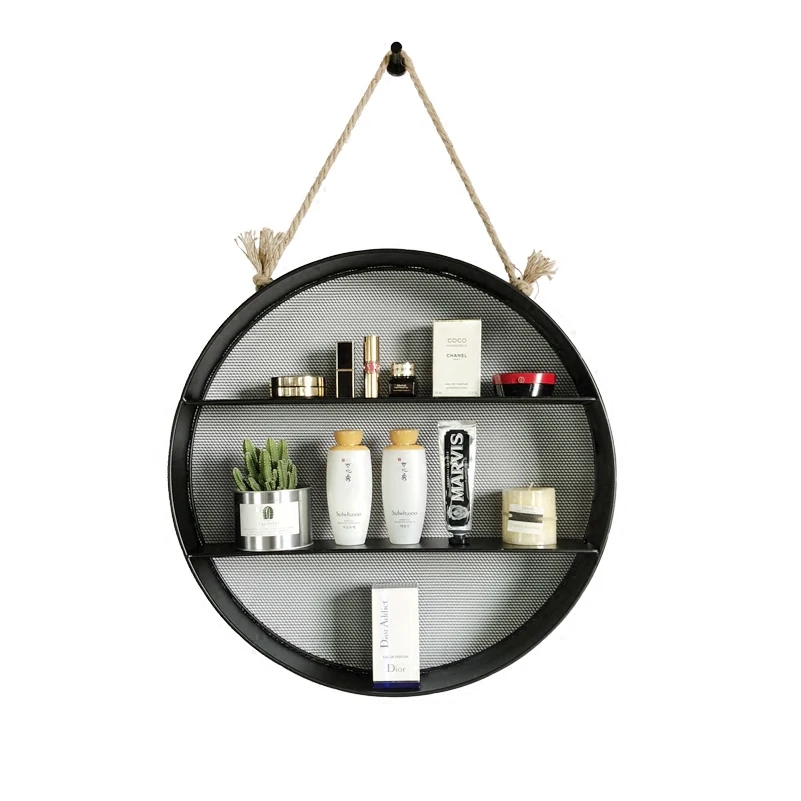 

Circular wall with multi-layer shelves for receiving the basket partitions LOFT