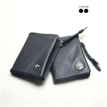

ALAVCHNV new original hand-made tannage leather wallet retro Japanese-style multi-functional leisure leather wallet BR6093