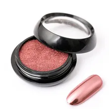 Горячая Распродажа 2 мл зеркальный порошок 11 цветов металлический эффект хромированный лак для ногтей УФ гель декоративный пигмент JS19