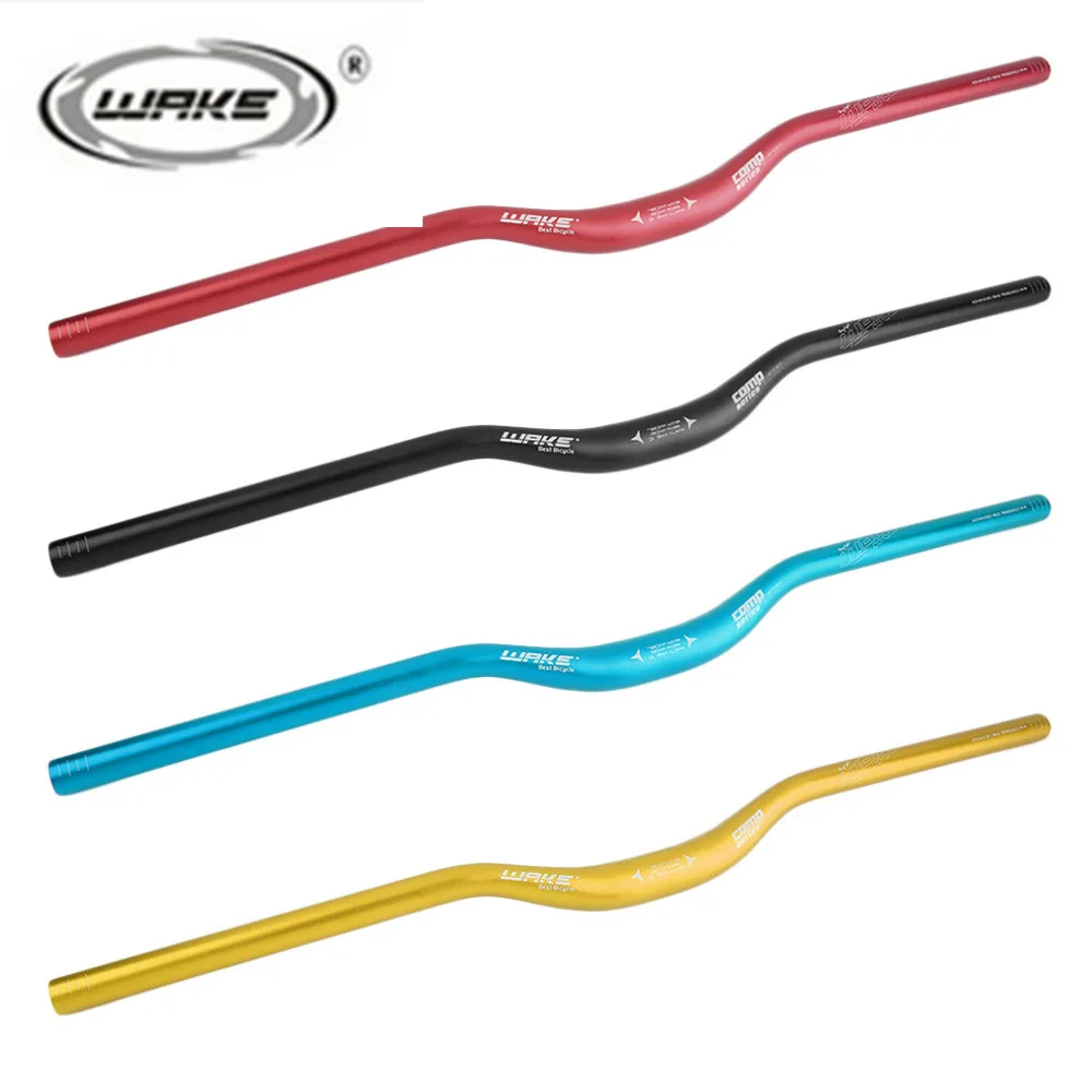 

Wake Aluminium alloy Cycling Riser Handlebar MTB Mountain Road Bike Bicycle Handlebar 31.8*720mm Dropshipping