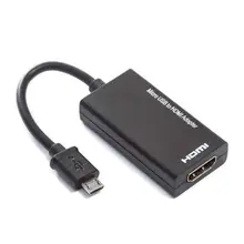 MHL Micro USB Male to HDMI Female Adapter 1080P HDMI Cable for MHL PhoneTablet TV Support 192KHz Digital Audio / 60Hz HD Video MHL Micro USB Male to HDMI Female Adapter 1080P HDMI Cable for MHL PhoneTablet TV Support 192KHz Digital Audio / 60Hz HD Video