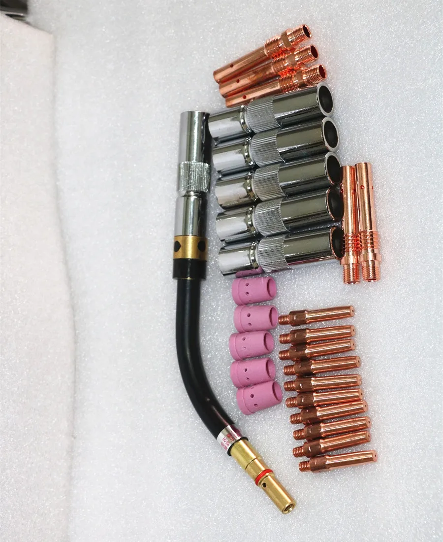 CO2 Mig Mag welding torch Panasonic 1PCS KR350A swan neck contact tip