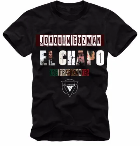 Король Кока Пабло Эскобар наркос Мужская футболка хип хоп футболки Camisetas Joaquin Guzman El Chapo сорняк размера плюс - Цвет: 3