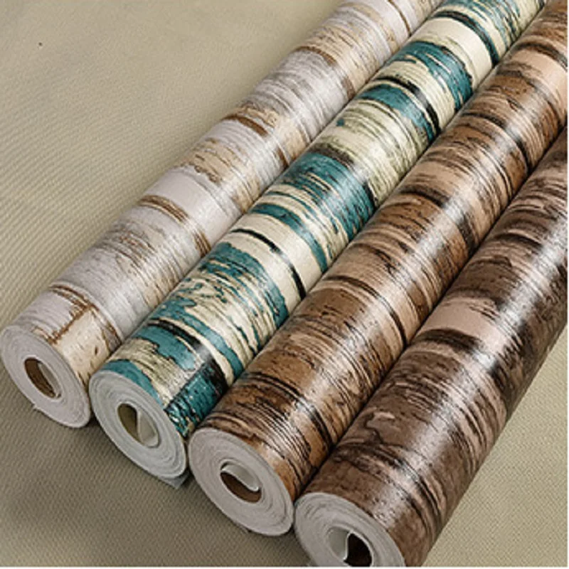 

New 3D Wood strick wallpapers Mural Roll Modern Wall Background decoration wallpaper wall paper,papel de parede listrado