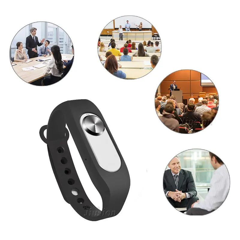 

Mini Voice Recorder Smart Watch 4GB/8GB/16GB Sound Audio Digital Recorder Professional Wearable Smart Band Bracelet Wristband