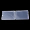 Rectangular Plastic Transparent Clear Storage Box Collection Container Organizer 9.4*7*0.7CM ► Photo 3/6