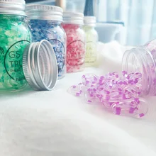 130 шт./бутылка веревка для волос для девочек, веревка для консервированных волос, одноразовая высокоэластичная маленькая резинка, креативный цвет, веревка для головы G0409