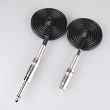 RCA silcone татуировки Источники питания резиновый шнур клип