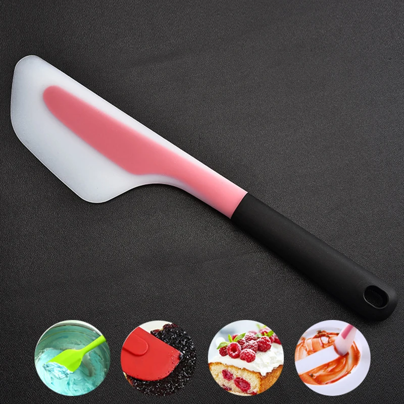 Cake Decorating Spatula Tools Food Grade Silicone Knife Cooking Butter