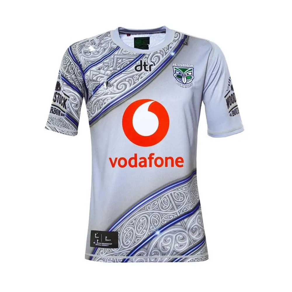 

2019-20 NEW ZEALAND WARRIORS INDIGENOUS RUGBY JERSEY size S-3XL Print name and number Top quality Free shipping