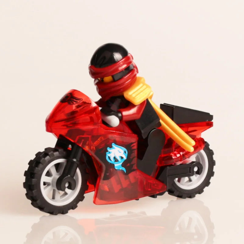 

Cool Birthday Gift for Kids Lloyd Jay Nya with Motorcycle Minifigs NinjagoINGlys Action Figure Ghoultar Morro Wu Pythor DIY Toys