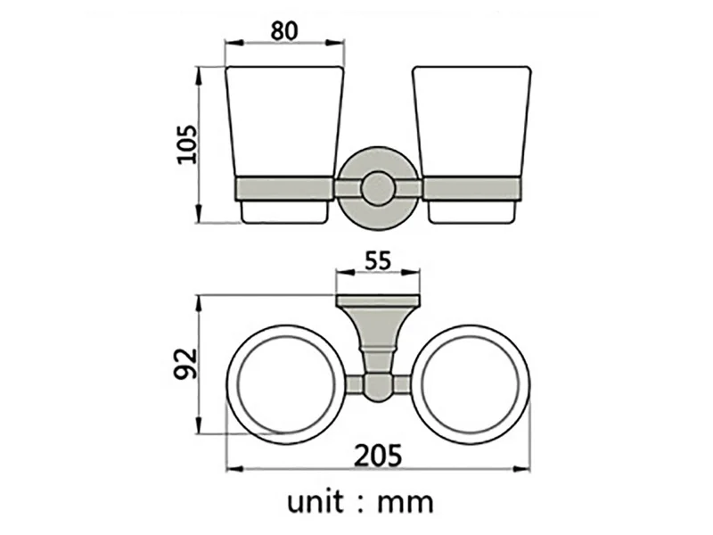 Acessórios do banheiro de bronze conjunto de