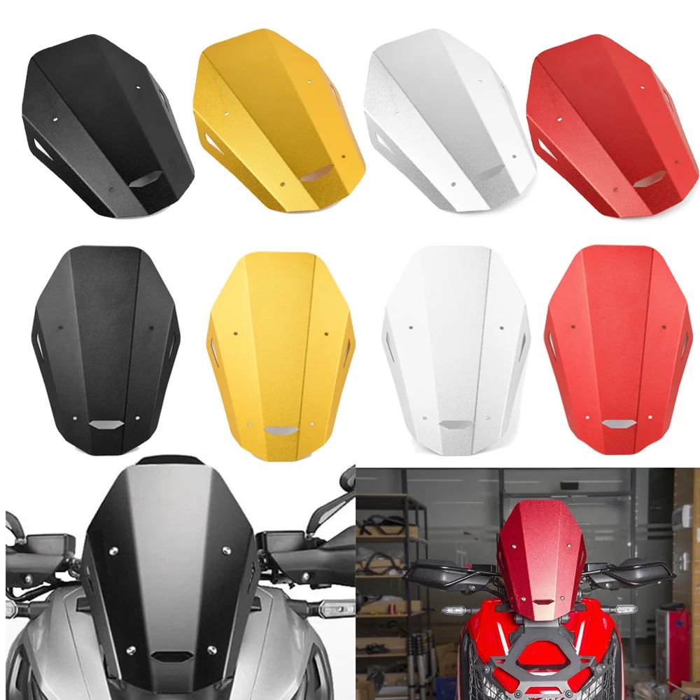 

for Honda X-ADV750 XADV 750 X-ADV750 ADV750 Aluminum Metal Windscreen Windshield Wind Shield Screen Visors Deflector Motorcycle