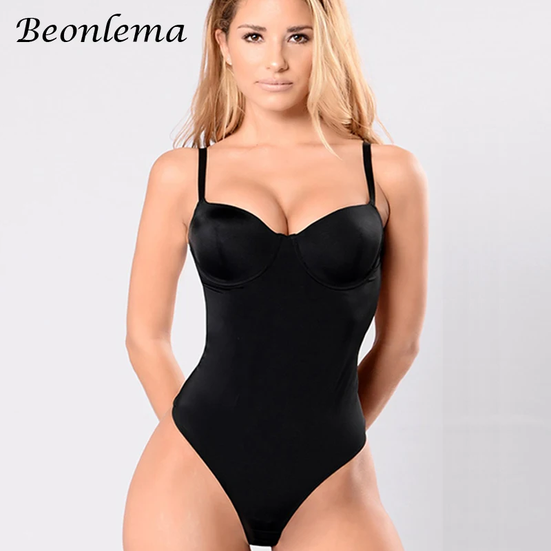 backless bodysuit with support