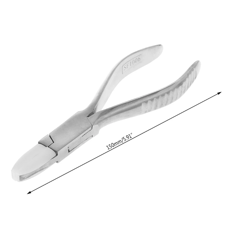 

1Pc Glasses Optical Repair Pliers Stainless Steel Prevent Injury Square Head Jaw 649E