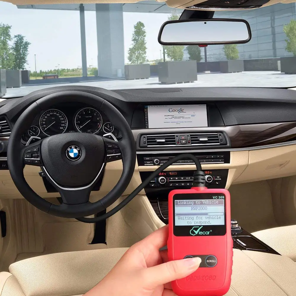 OBD2 диагностический инструмент C01 считыватель кодов OBDII сканирующий для