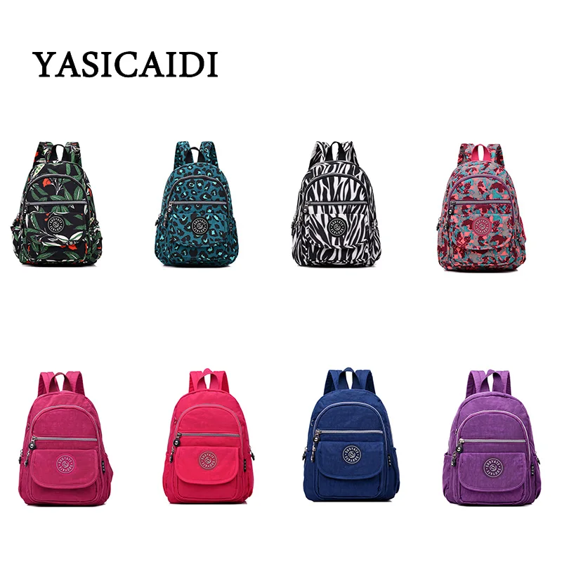 

Canvas Bagpack Candy Color Waterproof School Bags For Teenagers Girl Travel Laptop Backpack Women Men Patchwork Mochila Feminina