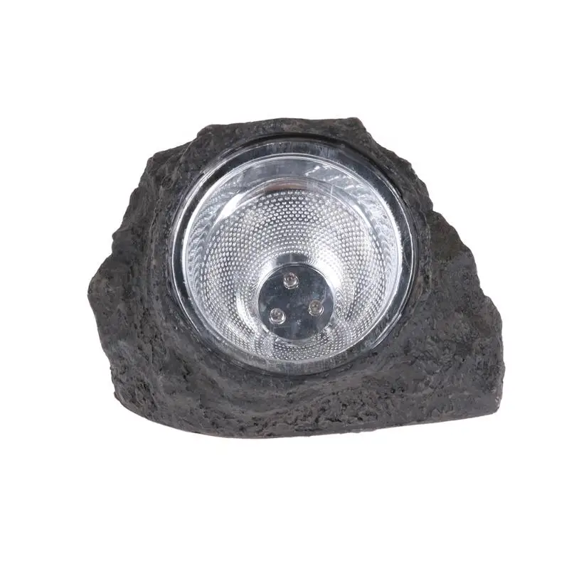 

Outdoor Garden LED Solar Light Decorative Stone Shape Landscape Lawn Lamp Yard Pathway Security Light E5M1