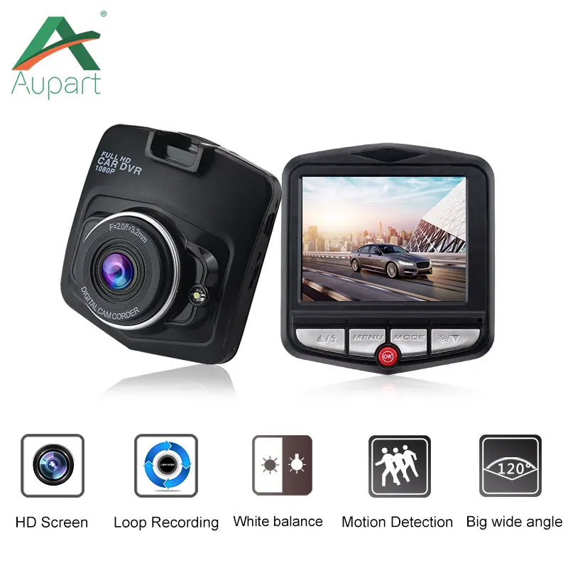

1080P Digital video Dashcam Screen 2.4" HD driving recorder Car DVR motion detection avtoregistrator Auto Black dash cam GT300