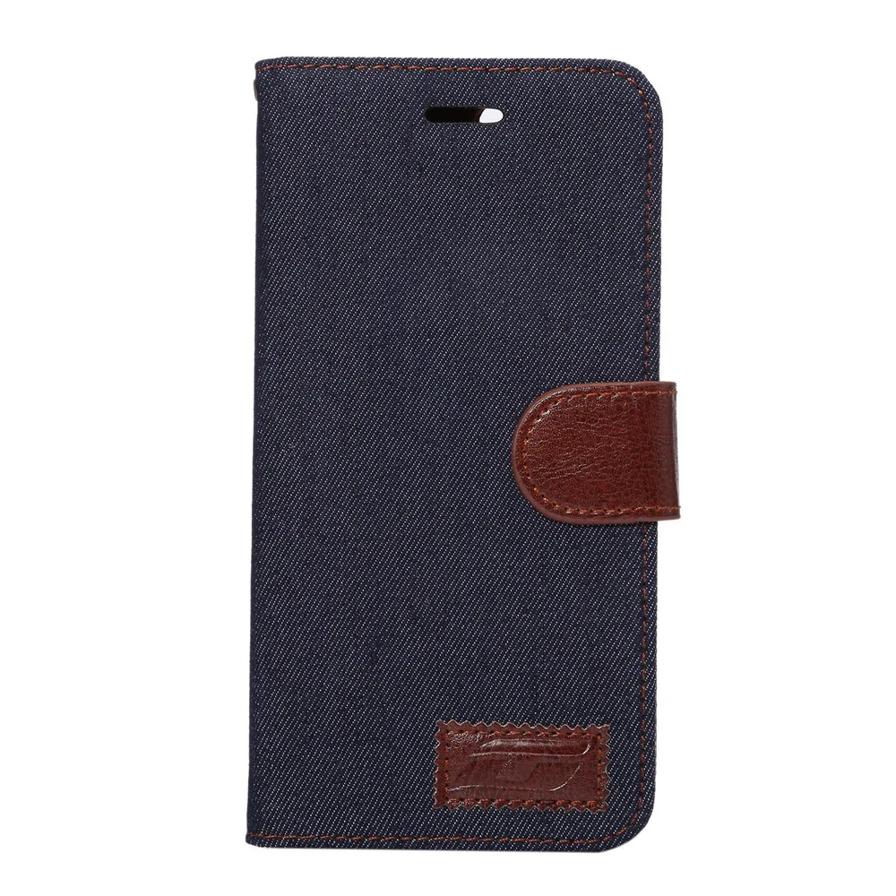 

Denim Fabric Wallet Case For iPhone X XS XR 7 8 7P 8P 6 6S 6SP 6P 5 5S 5C SE Flip Cover with Card Holder Stand For Apple Case