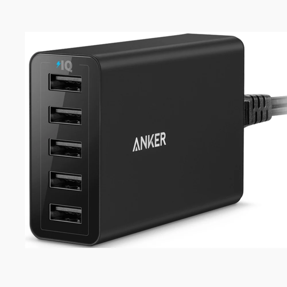 Сетевое зарядное устройство Anker PowerPort 5_40W 5 Port USB Charger официальная гарантия быстрая