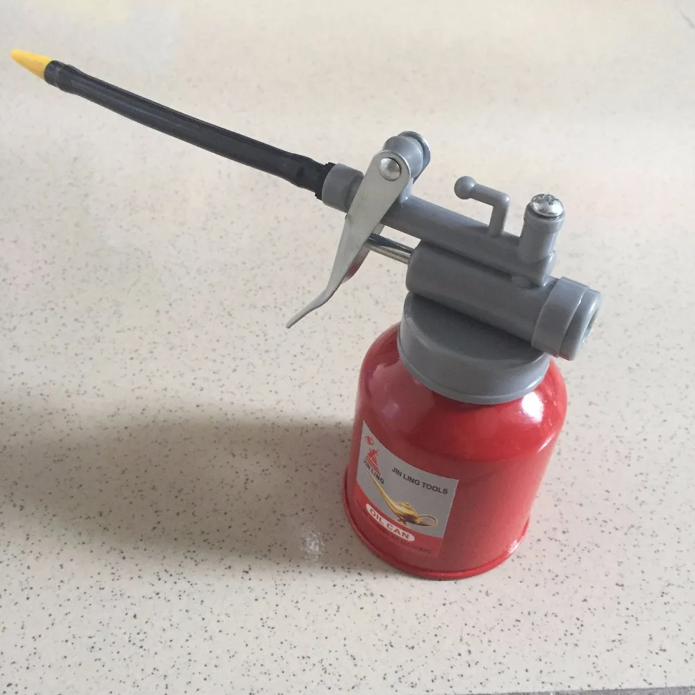 High Pressure Pump Oiler 250ml Lubrication Oil Can Plastic Machine