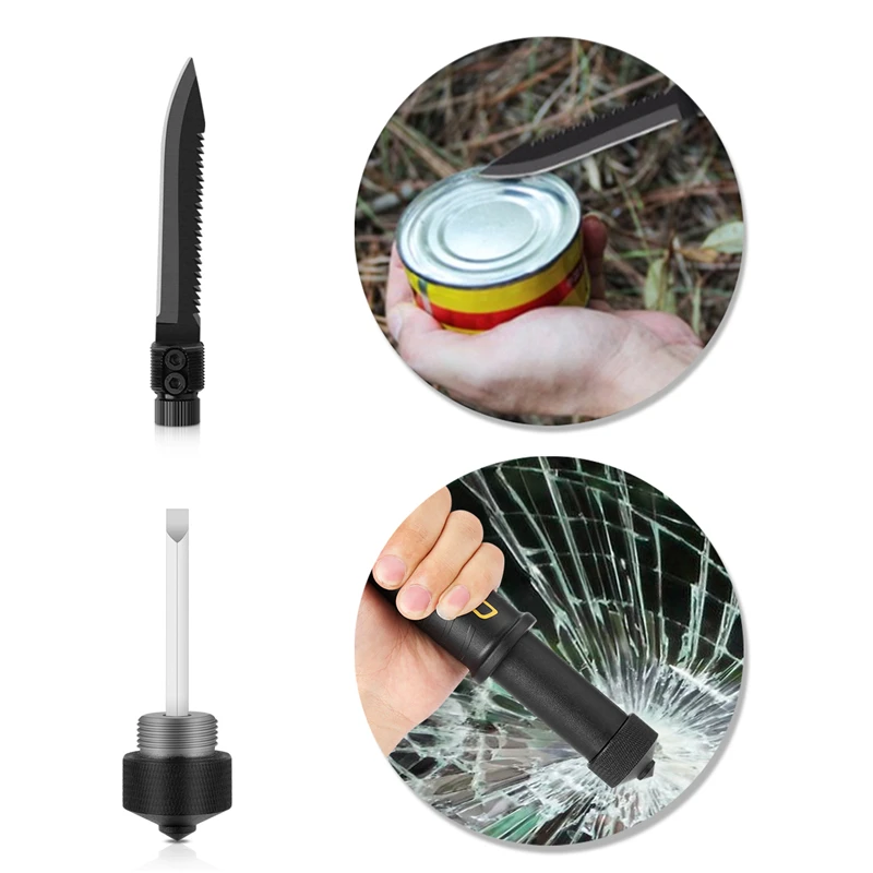 CHANGLIN Multifunctional Camping Shove Military Portable Folding Survival Spade Trowel Dibble Pick Emergency Garden Outdoor Tool