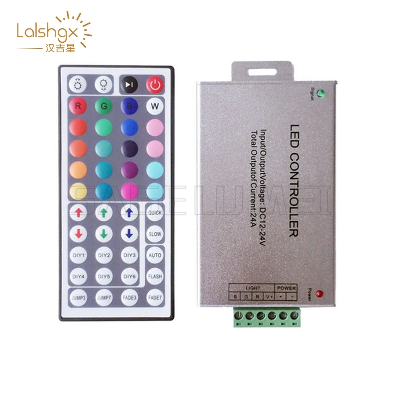 DC12V 24V 24A 44Key беспроводной ИК пульт дистанционного управления RGB светодиодный