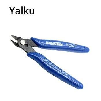 

Yalku Side Cutter Wire Stripper Multifunction Stripping Tool Stripping Pliers Hand Tool Cable Stripper Diagonal Pliers