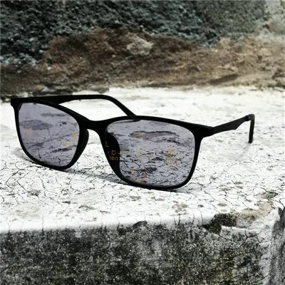

men Transition Sunglasses Photochromic Progressive Reading Glasses women Multifocal Points for Reader Near Far sight diopte FML