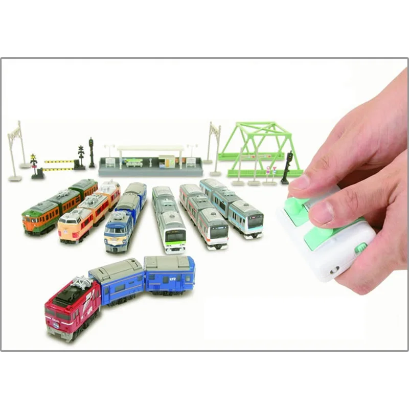 High quality 12cm Mini RC Train toys  classical Electronic style toys for children kids gift 