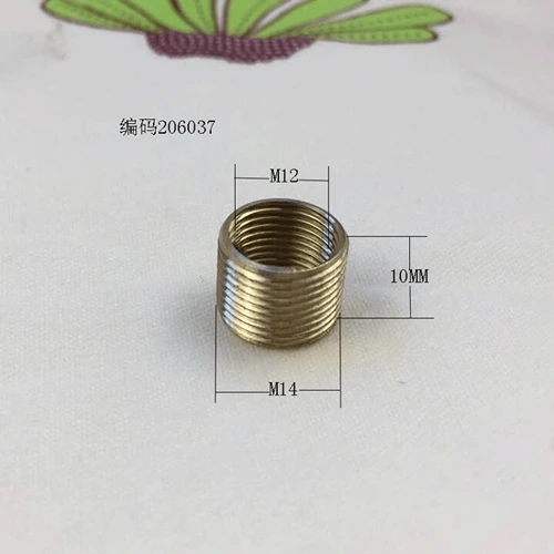 10pcs/lot Pure brass full dentin transfer adapter M12 turn M10 to M8 turn M6 to M4 connector