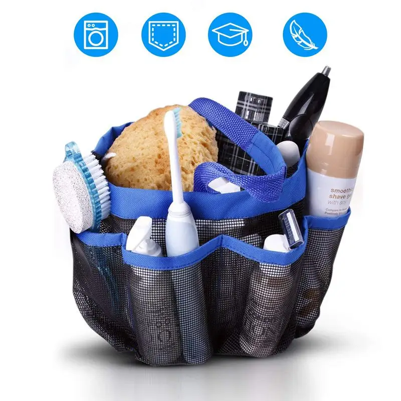Сетчатый Душ Caddy Портативный Tote - College Dorm Room Essentials аксессуары Органайзер душевая