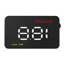A1000 3.5” Car HUD Head Up Display OBD2 II EUOBD Overspeed Warning System Projector Windshield Auto Electronic Voltage Alarm