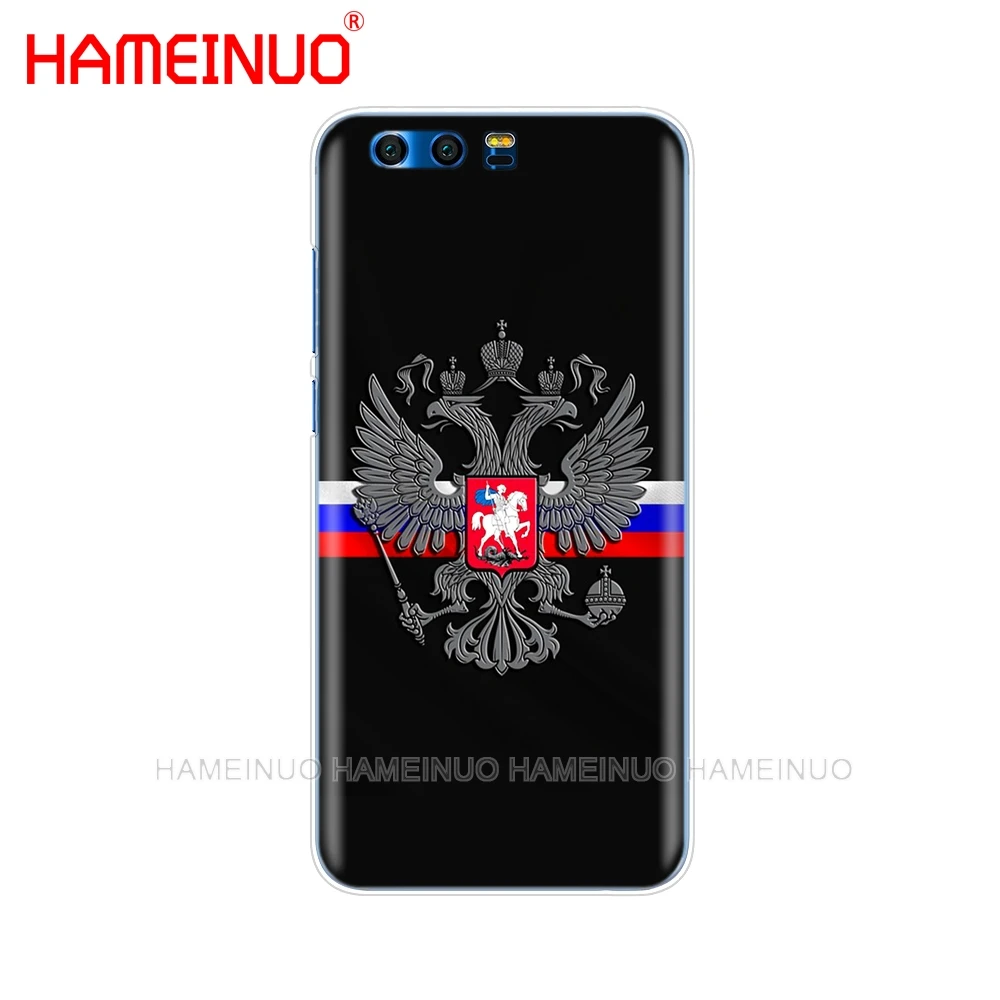 HAMEINUO чехол с российским американским британским флагом и гербом для Huawei Honor 10 V10 4A