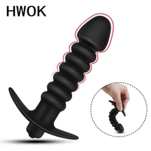 HWOK Big Dildo Vibrator Anal Plug G-spot Massager Butt Plug Vibrators Female Masturbator Sex Toys for Women Man Stimulator