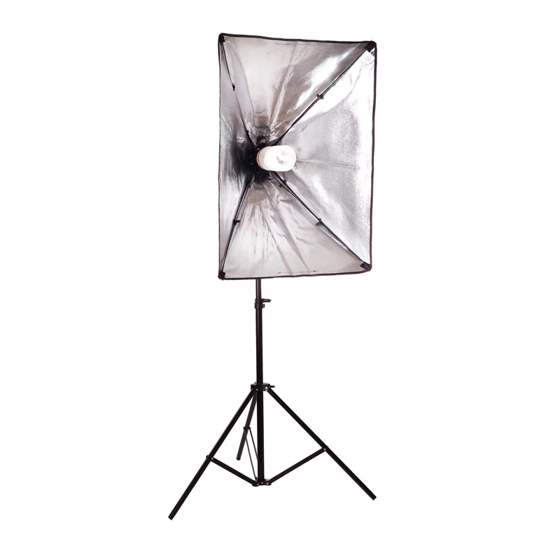 

Photography Lighting Kit 2m light stand +50*70CM Photography Studio Wired Softbox Photo Studio Accessories