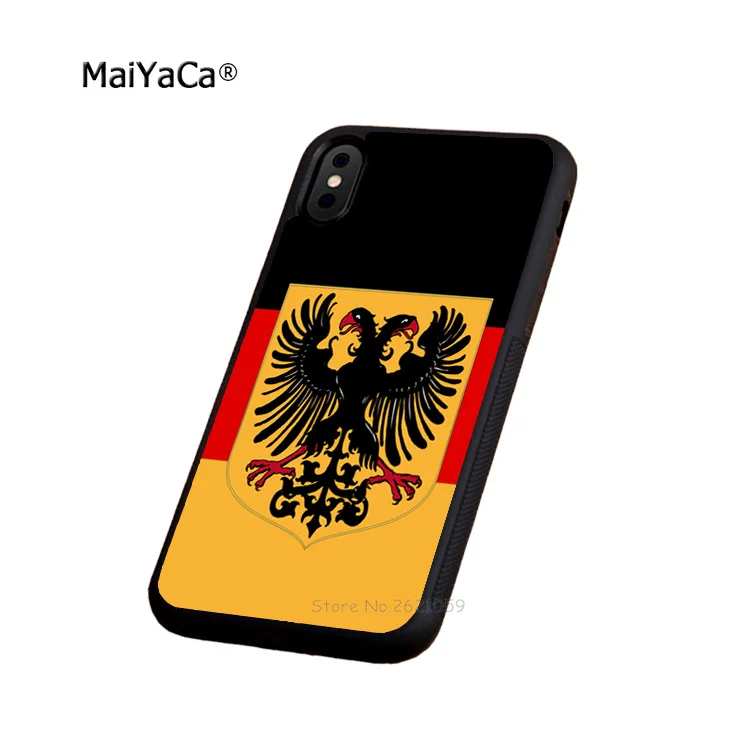 flag german empire soft silicone cell phone cases for iphone 5s SE 6 6s
