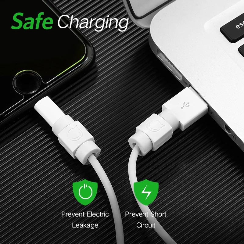 Защита кабеля Ugreen для iPhone защитный кабель зарядного устройства USB защита