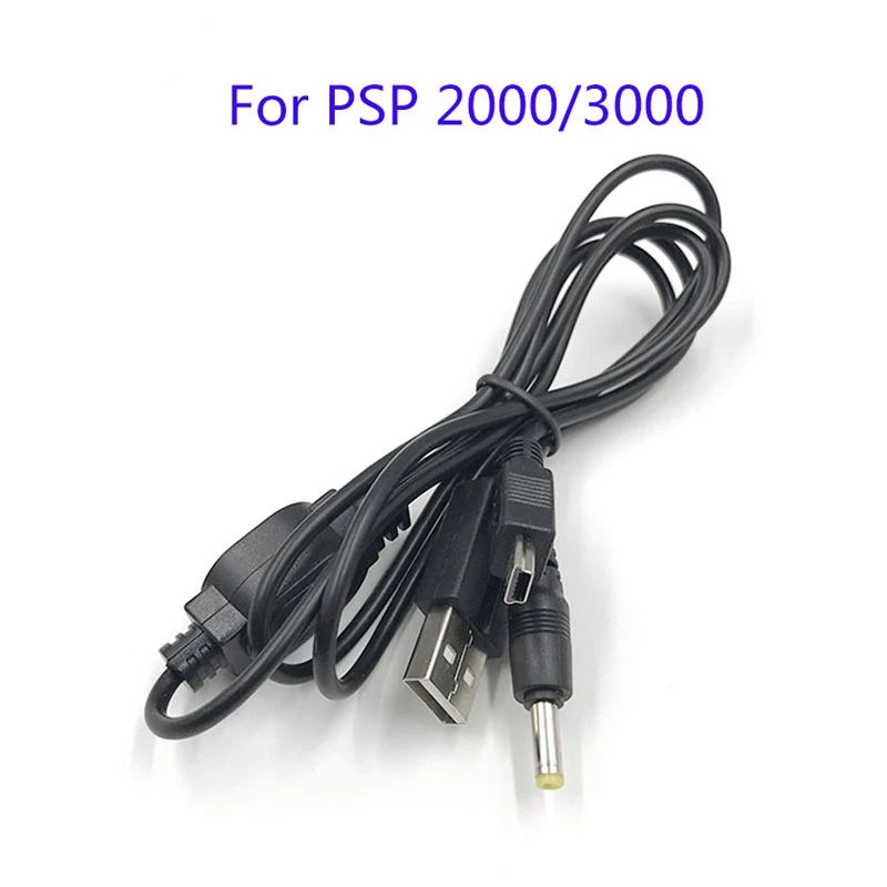 2 в 1 USB 0 передача данных зарядный кабель шнур для sony psp 2000 3000 PS| |